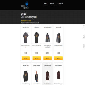 sample web store