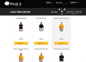 Think It Team Apparel Web Stores