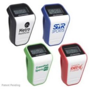 electronic logoed pedometer