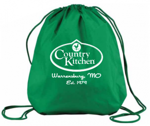 Logo Drawstring Bag