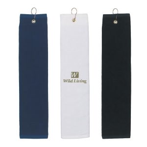 corporate logoed golf towels